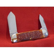 WINCHESTER W 29110 BH ELEPHANT TOE 2 BLADE BURNT ORANGE BONE HANDLES 1996 KNIFE WINCHESTER W 29110 BH ELEPHANT TOE 2 BLADE BURNT ORANGE BONE HANDLES 1996 KNIFE
