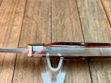 Cattaraugus Cutlery (A.G. Russell) Seki Japan Made Whittler  Brown Jigged Bone 