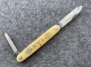 Henry Sears M.W.A. fraternal pen knife. 