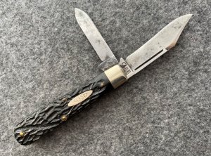 CASE TESTED 62031 1/2 Rough Black Jack Knife