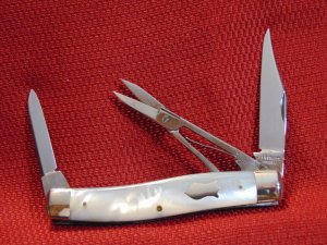 VINTAGE OLD  A. FIELD & CO. PROGRESS FANCY STOCKMAN POCKET KNIFE 1886/1942 MADE IN USA