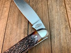 A.G. Russell 5” Toothpick Jigged European Red Deer Bone USA Made