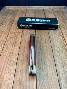 Boker Solingen Germany Cocobolo 4” Stockman Boker Solingen Germany Cocobolo 4” Stockman
