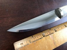 Hand forged USA maker, Stag handle, Finnish style Puukko & sheath Hand forged USA maker, Stag handle, Finnish style Puukko & sheath