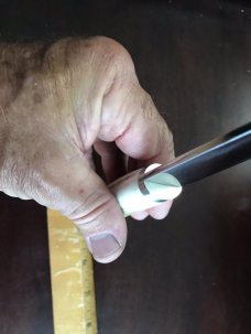 Hand forged USA maker, Stag handle, Finnish style Puukko & sheath Hand forged USA maker, Stag handle, Finnish style Puukko & sheath