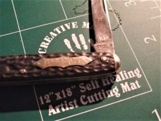 VINTAGE ROBESON SHUREDGE CIRCA 1900-1948 BLACK POCKET WORN VINTAGE ROBESON SHUREDGE CIRCA 1900-1948 BLACK POCKET WORN