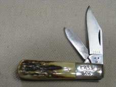CASE XX 1982 GENUINE STAG HANDLE BARLOW KNIFE SET LIMITED EDITION IN OAK DISPLAY CASE WITH COA CASE XX 1982 GENUINE STAG HANDLE BARLOW KNIFE SET LIMITED EDITION IN OAK DISPLAY CASE WITH COA