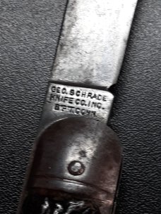 Old Presto PAT. JAN. 30-40. GEO. SCHRADE KNIFE CO. INC