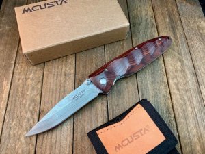 Mcusta Classic Wave Series Cocobolo Handles 33 Layer San Mai VG-10 Stainless Blade
