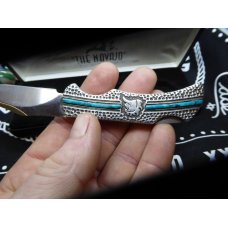 united cutlery brand, David Yellowhorse Silver Series, "The Navajo", 1 of only 2500 made united cutlery brand, David Yellowhorse Silver Series, "The Navajo", 1 of only 2500 made