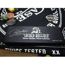 united cutlery brand, David Yellowhorse Silver Series, "Sacred Buffalo", 1 of only 2500 made united cutlery brand, David Yellowhorse Silver Series, "Sacred Buffalo", 1 of only 2500 made