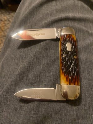 2009 Schatt & Morgan 042265 1 Of 100 Toe Nail Beautiful Bone Handles With Two Blades
