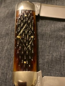 2009 Schatt & Morgan 042265 1 Of 100 Toe Nail Beautiful Bone Handles With Two Blades