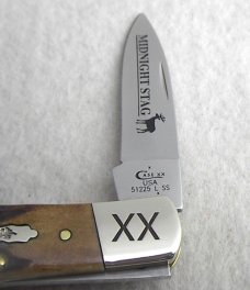 CASE XX USA GENUINE STAG ( 51225 L ) LOCK BACK - NEW IN BOX