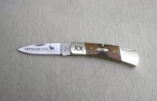 CASE XX USA GENUINE STAG ( 51225 L ) LOCK BACK - NEW IN BOX