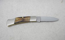 CASE XX USA GENUINE STAG ( 51225 L ) LOCK BACK - NEW IN BOX