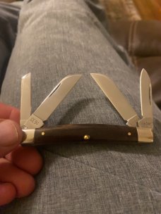 KABAR CE 93 Brown Bone Congress With Silver Sheild Plus Four Blades KABAR CE 93 Brown Bone Congress With Silver Sheild Plus Four Blades