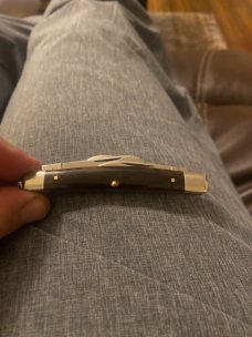 KABAR CE 93 Brown Bone Congress With Silver Sheild Plus Four Blades KABAR CE 93 Brown Bone Congress With Silver Sheild Plus Four Blades