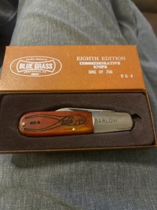 John Primble Blue Grass Louisvills Ky 1 of 750 BG-8 Pliers Barlow New In Box John Primble Blue Grass Louisvills Ky 1 of 750 BG-8 Pliers Barlow New In Box
