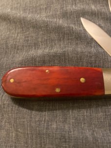 New Robeson ShurEdge Smooth Red Bone Barlow With Two Blades New Robeson ShurEdge Smooth Red Bone Barlow With Two Blades