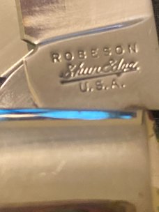New Robeson ShurEdge Smooth Red Bone Barlow With Two Blades New Robeson ShurEdge Smooth Red Bone Barlow With Two Blades