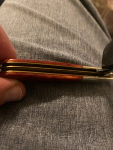 New Robeson ShurEdge Smooth Red Bone Barlow With Two Blades New Robeson ShurEdge Smooth Red Bone Barlow With Two Blades
