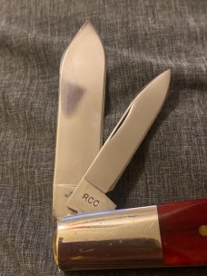 New Robeson ShurEdge Smooth Red Bone Barlow With Two Blades New Robeson ShurEdge Smooth Red Bone Barlow With Two Blades
