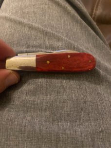 New Robeson ShurEdge Smooth Red Bone Barlow With Two Blades New Robeson ShurEdge Smooth Red Bone Barlow With Two Blades
