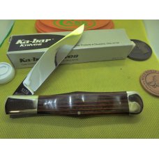 Ka-bar dog head coke bottle knife, near mint with box Ka-bar dog head coke bottle knife, near mint with box