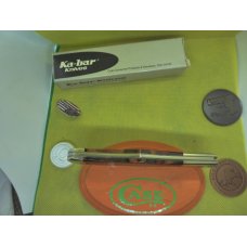 Ka-bar dog head coke bottle knife, near mint with box Ka-bar dog head coke bottle knife, near mint with box