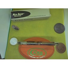 Ka-bar dog head coke bottle knife, near mint with box Ka-bar dog head coke bottle knife, near mint with box