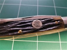QUEEN CUTLERY QUEEN CITY TRAPPER #19 KNIFE SB TOOL STEEL NIB RARE QUEEN CUTLERY QUEEN CITY TRAPPER #19 KNIFE SB TOOL STEEL NIB RARE