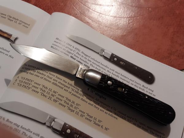 Vintage Schrade cut Co Walden NY model # 1554 Vintage Schrade cut Co Walden NY model # 1554