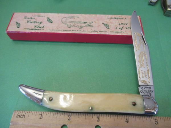 Colonel Coon Texas Toothpick # 95 For the Fla. Gator Club 