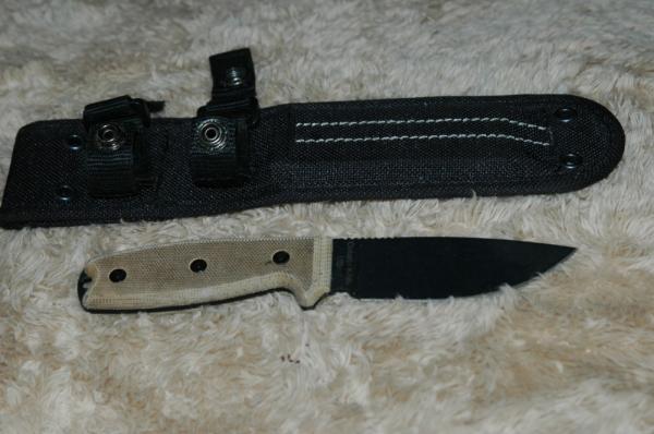 Ontario Rat 3 Fixed Blade Knife with Sheath 