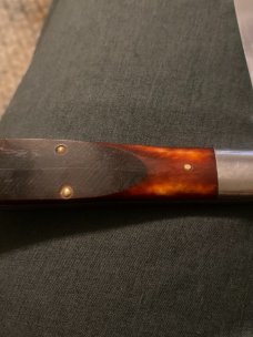 1970 Case XX USA 10 Dots 6143 Red Bone Handle Granddaddy Barlow With A Large Single Blade 1970 Case XX USA 10 Dots 6143 Red Bone Handle Granddaddy Barlow With A Large Single Blade