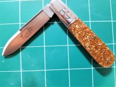 Great Eastern Tidioute #15 Rose Gold Acrylic TC Barlow Knife 152121 GEC USA Great Eastern Tidioute #15 Rose Gold Acrylic TC Barlow Knife 152121 GEC USA