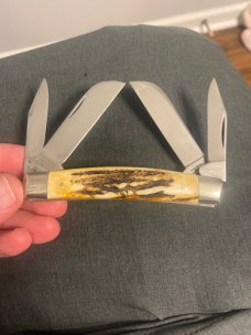 John Primble Belknap Louisville Ky Large Fat & Gnarly Stag Congress Never Used Or Carried John Primble Belknap Louisville Ky Large Fat & Gnarly Stag Congress Never Used Or Carried