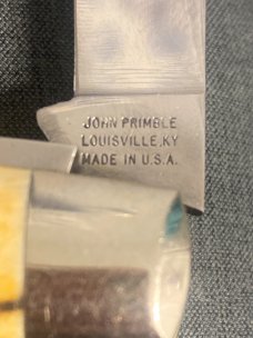 John Primble Belknap Louisville Ky Large Fat & Gnarly Stag Congress Never Used Or Carried John Primble Belknap Louisville Ky Large Fat & Gnarly Stag Congress Never Used Or Carried