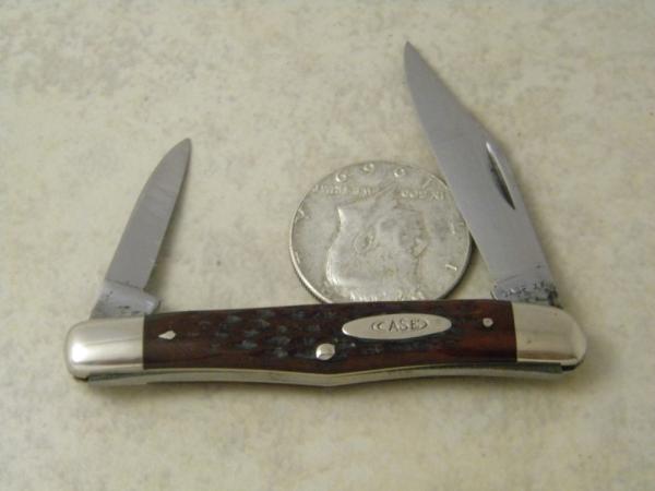Case XX USA 1965-1969 Bone 6208 Half Whittler Knife Case XX USA 1965-1969 Bone 6208 Half Whittler Knife