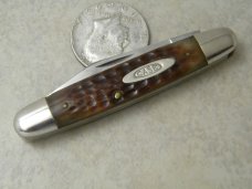 Case XX 1940-64 62055 Red Bone Little Cigar Knife