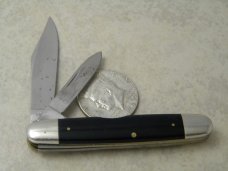 Case XX 62055 1940-64 Slick Black Small Cigar Knife Case XX 62055 1940-64 Slick Black Small Cigar Knife
