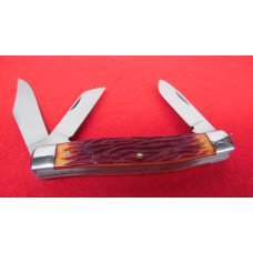 CAMILLUS USA STAGLON HANDLES ROUGH CUT TOBACCO STOCKMAN UNUSED NO TANG MARKS CAMILLUS USA STAGLON HANDLES ROUGH CUT TOBACCO STOCKMAN UNUSED NO TANG MARKS