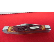 CAMILLUS USA STAGLON HANDLES ROUGH CUT TOBACCO STOCKMAN UNUSED NO TANG MARKS CAMILLUS USA STAGLON HANDLES ROUGH CUT TOBACCO STOCKMAN UNUSED NO TANG MARKS
