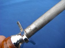 Vintage Large Case XX Sharpening Steel Chef's or Butcher's XL Knife Sharpening Honing Steel