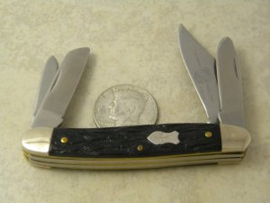 John Primble Maysville KY USA Delrin 5514-S 4 Blade Stockman Knife c.1985