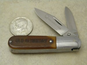Ontario Knife Delrin 606 Old Hickory Barlow Knife