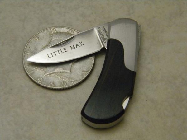 Valor Miami USA 430 "Little Max" Sakurai Japan Wood Mini Lockback Knife 