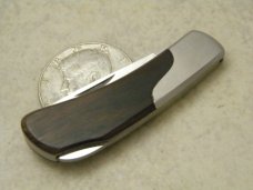 Valor Miami USA 432 "Max" Sakurai Japan Wood Small Lockback Knife 
