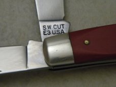 Parker (Made by Schrade) "One Life to Give" E-3 Stockman Knife Parker (Made by Schrade) "One Life to Give" E-3 Stockman Knife